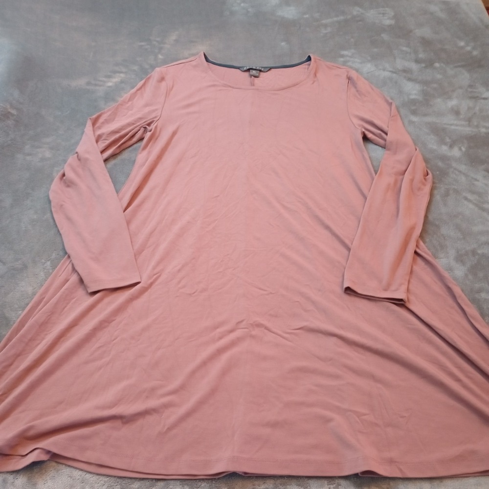 Free Fly Bamboo Journey Dress Dusty Purple Long‎ Sleeve Swing XL UPF 50 Bamboo